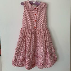 Red and White Polka Dot Dress